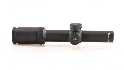 Trijicon AccuPower 1-4x24mm Rifle Scope Green Segmented Circle/Crosshair Reticle.223 Caliber 360 View - image 10 from the video